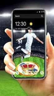 3D Madrid Sepak bola Dribbler Tema screenshot 1