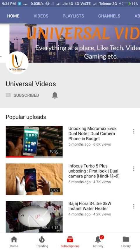 Universal Videos स्क्रीनशॉट 3