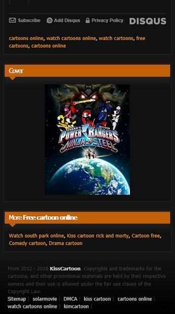 KissCartoon screenshot 1