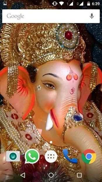 Ganpati Ganesh HD Wallpapers स्क्रीनशॉट 1