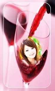 Wine Glass Photo Frames screenshot 2