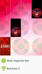 Ladybug Piano tiles Game screenshot 5