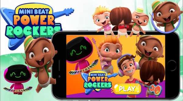 Mini beat power rockers games स्क्रीनशॉट 1