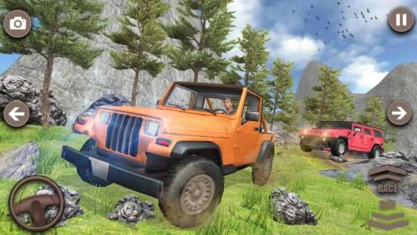 Offroad Jeep Driving Simulator 2018 - Uphill Climb स्क्रीनशॉट 4