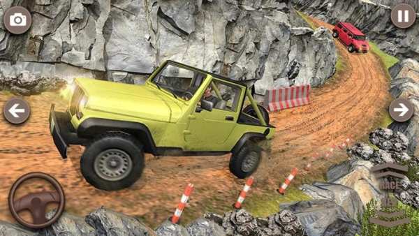 Offroad Jeep Driving Simulator 2018 - Uphill Climb स्क्रीनशॉट 3