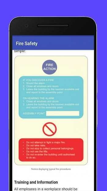Fire Safety Guide screenshot 1