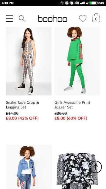 Shopping at Boohoo screenshot 1