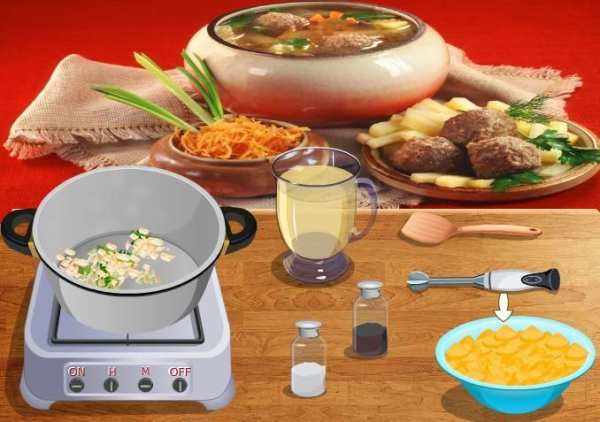 Soup maker - Cooking Games screenshot 1