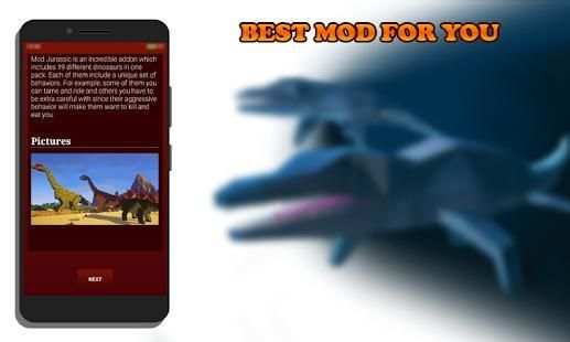 Mod Jurassic for MCPE screenshot 3