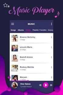 Music Player – MP3 Audio Player 4 تصوير الشاشة