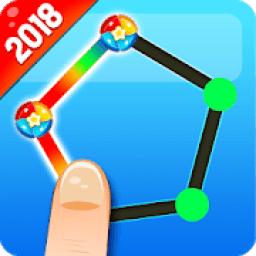 1 Line - Draw 1 Stroke By One Touch - Shape Games आइकन