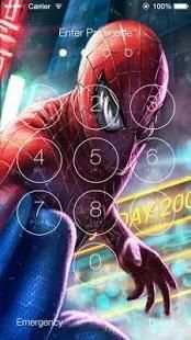 Spider-Man Wallpaper HD Lock Screen screenshot 5