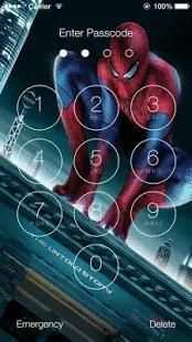 Spider-Man Wallpaper HD Lock Screen screenshot 9