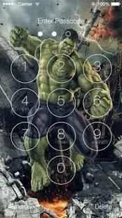 Hulk HD Wallpaper Lock Screen screenshot 13