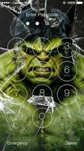 Hulk HD Wallpaper Lock Screen screenshot 10