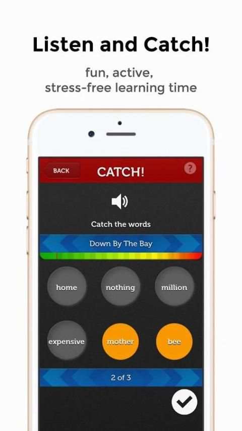 Catch the words English Game screenshot 2