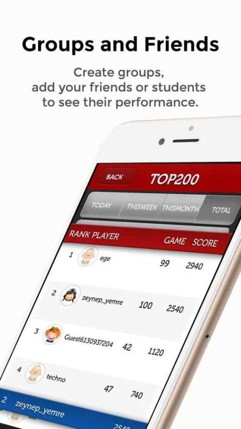 Catch the words English Game screenshot 1