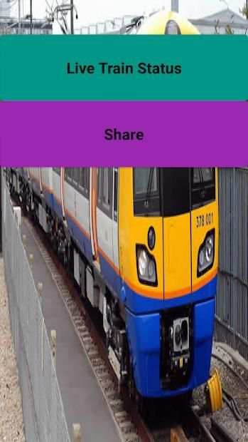 Train Live status seat and PNR Checking screenshot 1