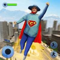 Flying Super Granny Hero Adventure