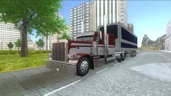 Truck Driving Simulator स्क्रीनशॉट 14