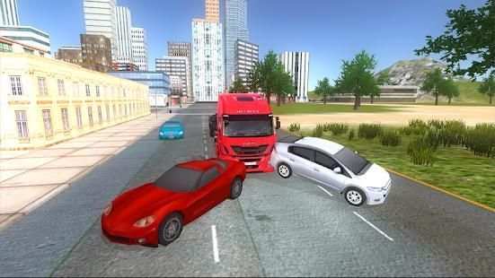 Truck Driving Simulator स्क्रीनशॉट 4