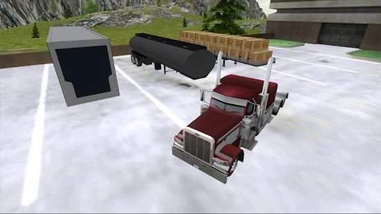 Truck Driving Simulator स्क्रीनशॉट 8