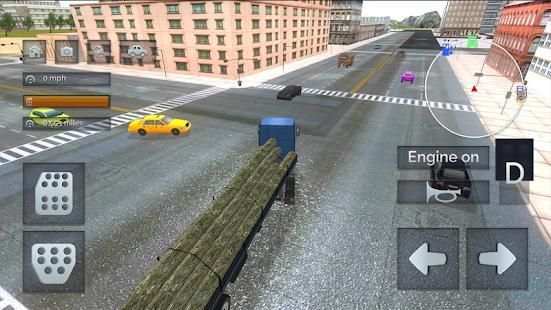 Truck Driving Simulator स्क्रीनशॉट 10