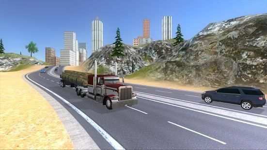Truck Driving Simulator स्क्रीनशॉट 2