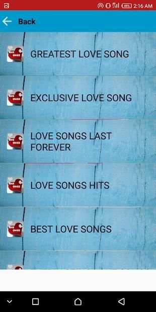 Greatest Love Song MP3 screenshot 3