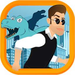 OneRun - Dinosaurs Attack Running Game