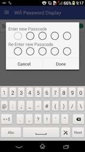 WiFi Password Display (rooted) स्क्रीनशॉट 1