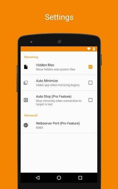File Mirror - WiFi file transfer screenshot 4