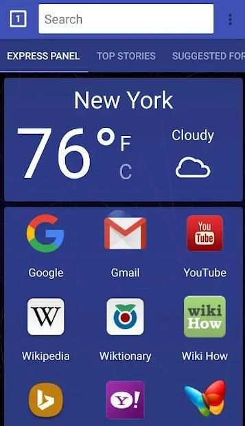 Us Browser Mini 2019 स्क्रीनशॉट 4