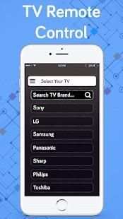 Smart TV remote app-Remote control,Universal screenshot 1
