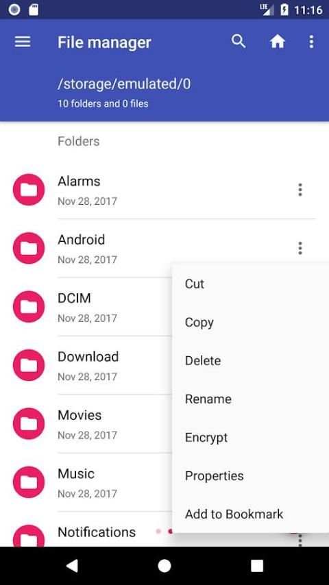 File Manager स्क्रीनशॉट 1