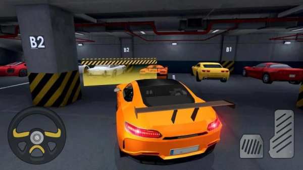 3D Multi Level Car Parking Simulator Games स्क्रीनशॉट 4