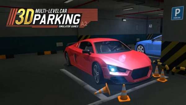 3D Multi Level Car Parking Simulator Games स्क्रीनशॉट 1
