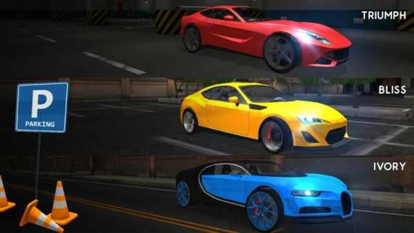 3D Multi Level Car Parking Simulator Games स्क्रीनशॉट 3