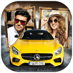 Car Dual Photo Frames icon