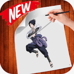 How to draw naruto and boruto All characters icon