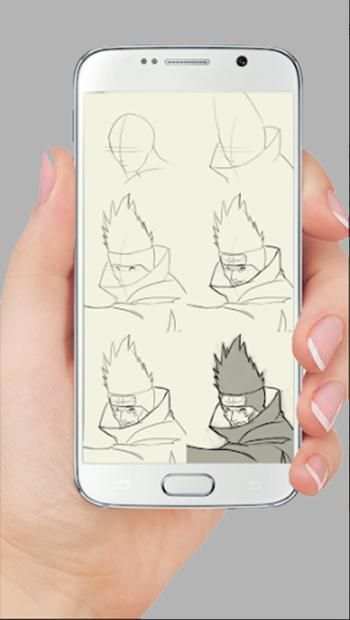 How to draw naruto and boruto All characters screenshot 2