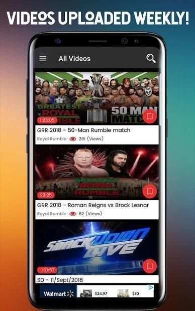 Watch WWE TV Pro screenshot 2
