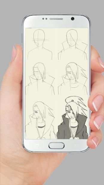 How to draw naruto and boruto All characters screenshot 4
