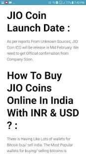 Jio Coin screenshot 1