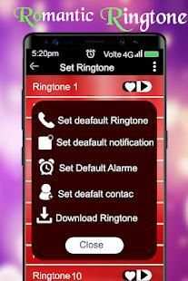 Romantic Ringtone 2018 - Free Romantic Ringtones screenshot 3