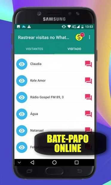 Rastrear visitas no WhatsApp screenshot 3