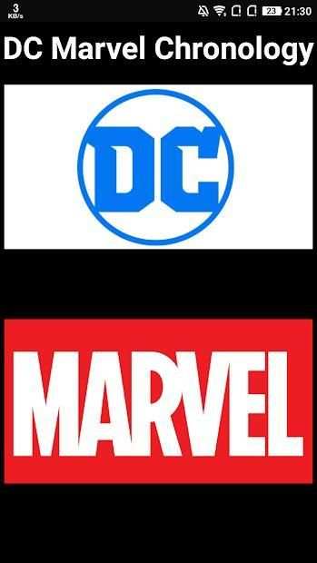 DC Marvel Chronology screenshot 3