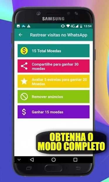 Rastrear visitas no WhatsApp screenshot 1