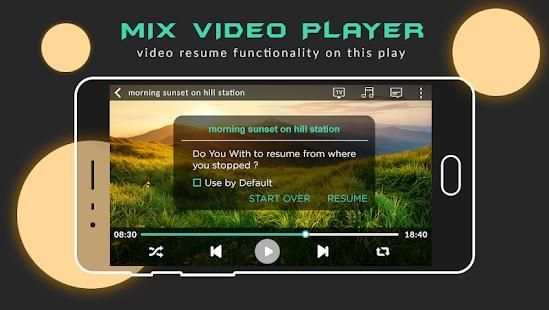 MIX Video Player : HD MX Player 2018 स्क्रीनशॉट 3