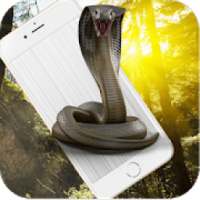 Cobra Snake attack on Phone on 9Apps